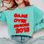 High School Graduation Tshirt Game Over Senior Class Of 2018 Comfort Colors Sweatshirt Chalky Mint