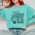 The Homebody Club Retro Introvert Antisocial Comfort Colors Sweatshirt Chalky Mint