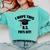 I Hope This BS Pays Off College Graduation Comfort Colors Sweatshirt Chalky Mint