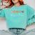 Hospice Nurse Appreciation Hospice Nursing School Graduation Comfort Colors Sweatshirt Chalky Mint