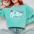 Hotter By One Degree Shirt Graduation For Her Comfort Colors Sweatshirt Chalky Mint