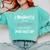 I'm Smart & Stuff Class Of 2024 High School Graduation Comfort Colors Sweatshirt Chalky Mint