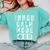 Inner Calm Mode On Introvert Saying Comfort Colors Sweatshirt Chalky Mint
