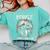 Introvert Bigfoot People Not A Big Fan Dad Joke Comfort Colors Sweatshirt Chalky Mint