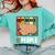 Introvert Capybara Rodent Animal Lover Antisocial Retro Comfort Colors Sweatshirt Chalky Mint