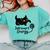 Introvert Energy Cat Love Cat Meme Comfort Colors Sweatshirt Chalky Mint