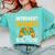 Introvert Gamer Video Games Anti Social Team Player Comfort Colors Sweatshirt Chalky Mint