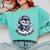 Introvert Oasis Comfort Colors Sweatshirt Chalky Mint