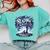 Introvert Reader Bibliofile Bookworm Loves Books Comfort Colors Sweatshirt Chalky Mint