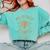 Introvert Relaxation Me Myself And Silence Skull Mechanic Comfort Colors Sweatshirt Chalky Mint