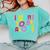 Introvert I Want To Be Alone Retro Wavy Comfort Colors Sweatshirt Chalky Mint Introvert I Want To Be Alone Retro Wavy Comfort Colors Sweatshirt Chalky Mint