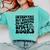 Introvert But Willing To Discuss Spicy Books Comfort Colors Sweatshirt Chalky Mint