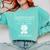 Introvert But Willing To Talk About Yorkies Comfort Colors Sweatshirt Chalky Mint