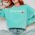 Introverted AF Sarcastic Antisocial Introvert Humor Comfort Colors Sweatshirt Chalky Mint