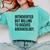 Introverted Archaeologist Archaeology Introvert Comfort Colors Sweatshirt Chalky Mint