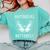 Introverted Introvert Antisocial Butterfly Comfort Colors Sweatshirt Chalky Mint