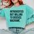 Introverted Macramé Knotter Macrame Introvert Comfort Colors Sweatshirt Chalky Mint Introverted Macramé Knotter Macrame Introvert Comfort Colors Sweatshirt Chalky Mint