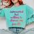 Introverted Willing To Discuss Poodle Introvert Comfort Colors Sweatshirt Chalky Mint