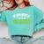 Introverts Attitude Introvert Antisocial Sarcasm Anti Social Comfort Colors Sweatshirt Chalky Mint