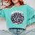 Introverts Unite Quirky Solitude Comfort Colors Sweatshirt Chalky Mint