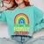 It's Way Too Peopley Outside Anti Social Introvert Comfort Colors Sweatshirt Chalky Mint