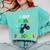 I Just Crushed Preschool Monster Graduation Comfort Colors Sweatshirt Chalky Mint