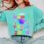 I Just Graduated Pre k Graduation 2024 Pre-Kindergarten Comfort Colors Sweatshirt Chalky Mint