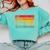 Just Pretend I Am Not Here Sarcastic Introvert Life Comfort Colors Sweatshirt Chalky Mint