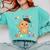 Kids Kindergarten Graduate Cat Graduation Comfort Colors Sweatshirt Chalky Mint