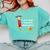 Kids Kindergarten Graduation Humor I'm So Smart I Graduated Comfort Colors Sweatshirt Chalky Mint