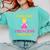 Kids Princess Graduate Prek Preschool Graduation Tshirt For Girls Comfort Colors Sweatshirt Chalky Mint