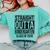 Kids Straight Outta Kindergarten Class Of 2019 Graduation Comfort Colors Sweatshirt Chalky Mint
