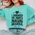 Kids I Survived My Mom's Nursing Degree Nursing School Graduation Comfort Colors Sweatshirt Chalky Mint