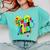 Kids Teens Graduation I Heart My Teachers I Love My Teachers Comfort Colors Sweatshirt Chalky Mint