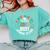 Kindergarten Graduation Class Of 2025 Senior 2037 Class Comfort Colors Sweatshirt Chalky Mint