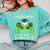 Kindergarten Graduation Level Complete Gamer Class 2024 Kids Comfort Colors Sweatshirt Chalky Mint