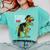 Kindergarten Grawrduate Dinosaur Graduation Cap Shirt Comfort Colors Sweatshirt Chalky Mint