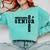 Lacrosse Senior Night Lacrosse Senior 2025 Graduation 29 Comfort Colors Sweatshirt Chalky Mint