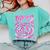 Last Day Of School Teacher Students School Graduation Groovy Comfort Colors Sweatshirt Chalky Mint