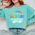 Last Day Of School Year 2025 Preschool Autograph Graduation Comfort Colors Sweatshirt Chalky Mint