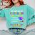 Last Days Of Kindergarten Graduation 2025 Graduate Boys Girl Comfort Colors Sweatshirt Chalky Mint