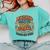 Licensed Social Worker Masters MSW LMSW Graduation 2026 Premium Tri-Blend Comfort Colors Sweatshirt Chalky Mint