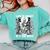 Life Is Short Buy The Book Introvert Skeleton Reading Comfort Colors Sweatshirt Chalky Mint