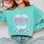 Little Miss Pre-K Grad 2025 Coquette Preschool Graduation Comfort Colors Sweatshirt Chalky Mint