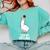 LLama Graduation I Got My Dipllama Cute Llama Comfort Colors Sweatshirt Chalky Mint