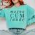 Magna Cum Laude Graduation Honors T Shirt Comfort Colors Sweatshirt Chalky Mint