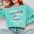 Man Criminal Justice Degree Graduation Or Career Comfort Colors Sweatshirt Chalky Mint