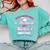 Master University Degree Master Graduation Party Girl Comfort Colors Sweatshirt Chalky Mint