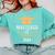 Mastered It 2024 Masters Degree Graduation Graduate Mba Comfort Colors Sweatshirt Chalky Mint