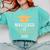Mastered It 2025 Masters Degree Graduation Graduate Mba Comfort Colors Sweatshirt Chalky Mint